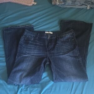 Dark Blue Bootcut Denim